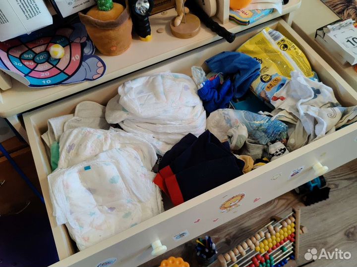 Детский комод с пеленальным столиком