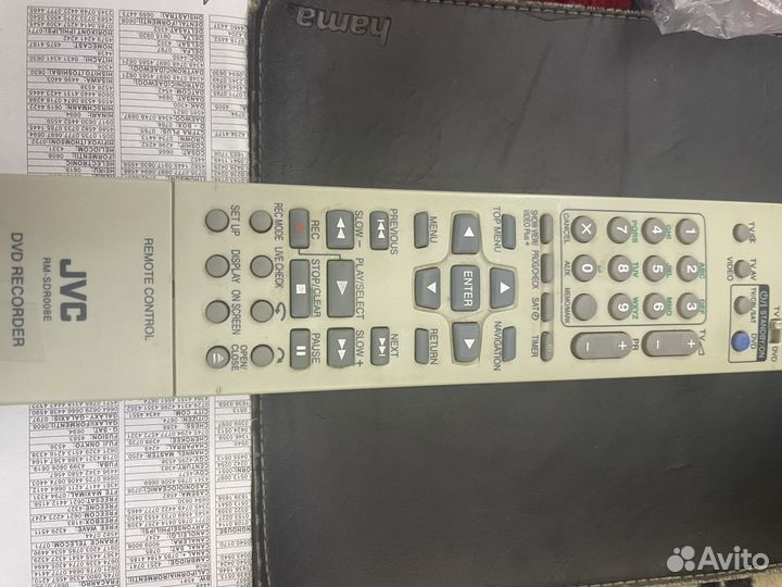 Пульт от рекордера Panasonic