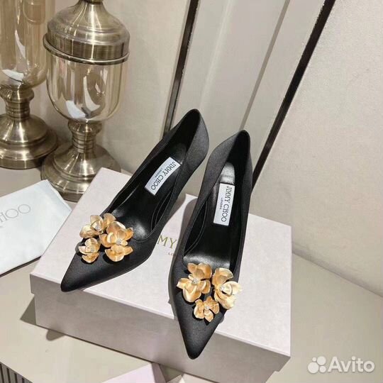 Туфли Jimmy Choo алтас натуральная кожа