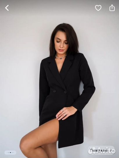 Платье пиджак 44