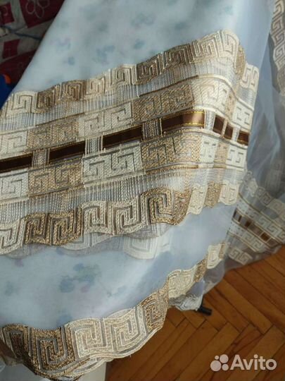 Вуаль с купоном (готовая штора)