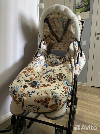 Санки коляска nika