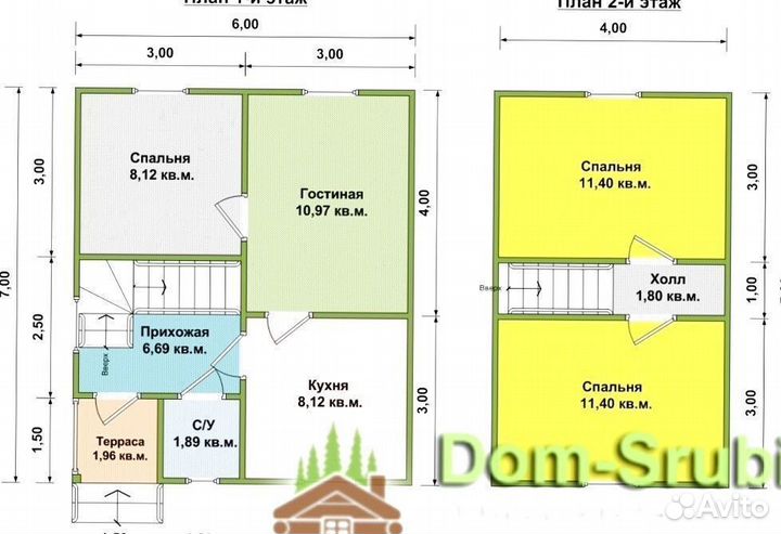 Гаврилов Ям. Дом каркасный дк-9 (7х6). Звоните