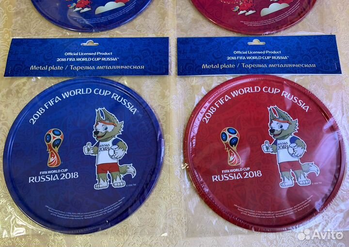 Тарелка Fifa Забивака (4 вида). Чемпионат мира
