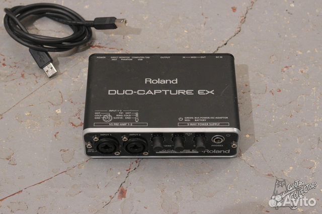 Звуковая карта roland duo capture