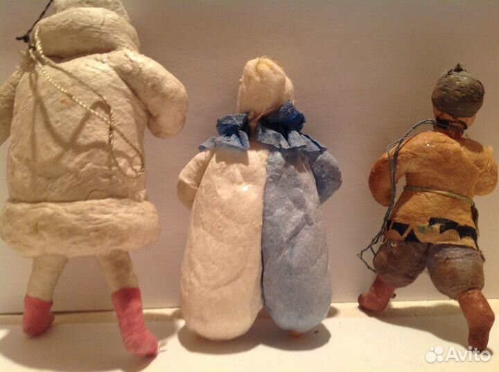 Антикварные елочные игрушки