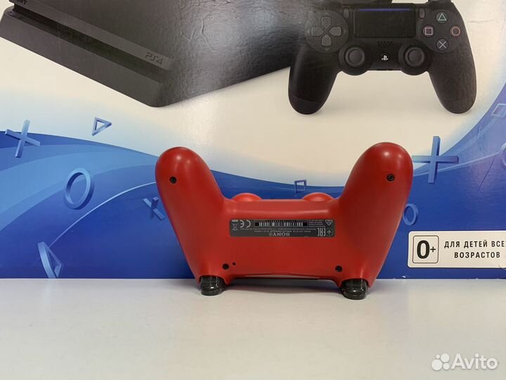 Геймпад PS4 red