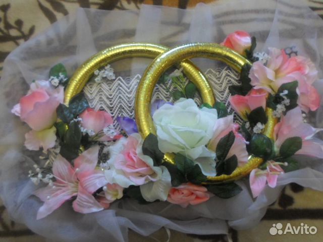 Свадебные украшения на машину