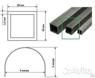 Дуги для теплиц