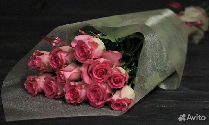 Цветы розы букет