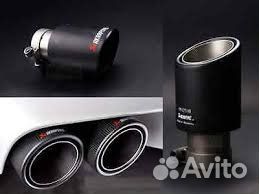 Насадка на глушитель Akrapovic style 76 - 114 (2 в