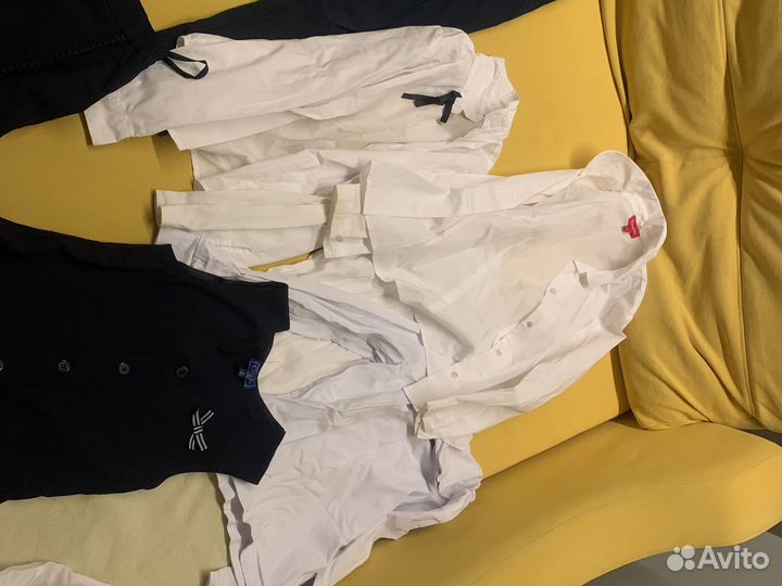 Школьная форма для девочки синяя134-140