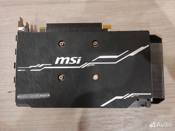 Msi GeForce RTX 2060 ventus OC 6GB Видеокарта