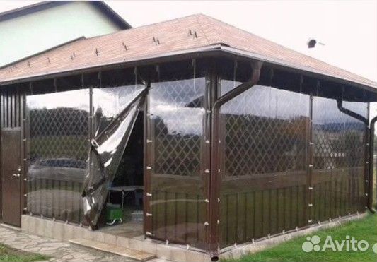 Мягкие окна из пвх для террас и веранд