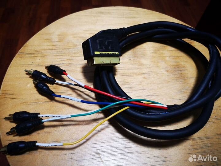 Кабель RCA-Скарт