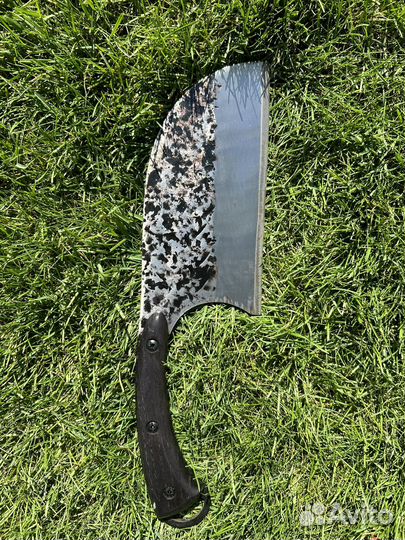 Нож С Чехлом Кованный Мясной