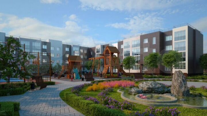 2-к. квартира, 63,9 м², 4/4 эт.