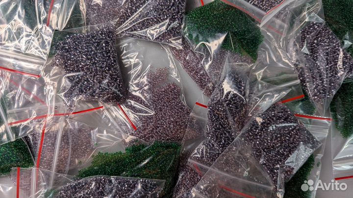 Бисер в ассортименте 30 гр