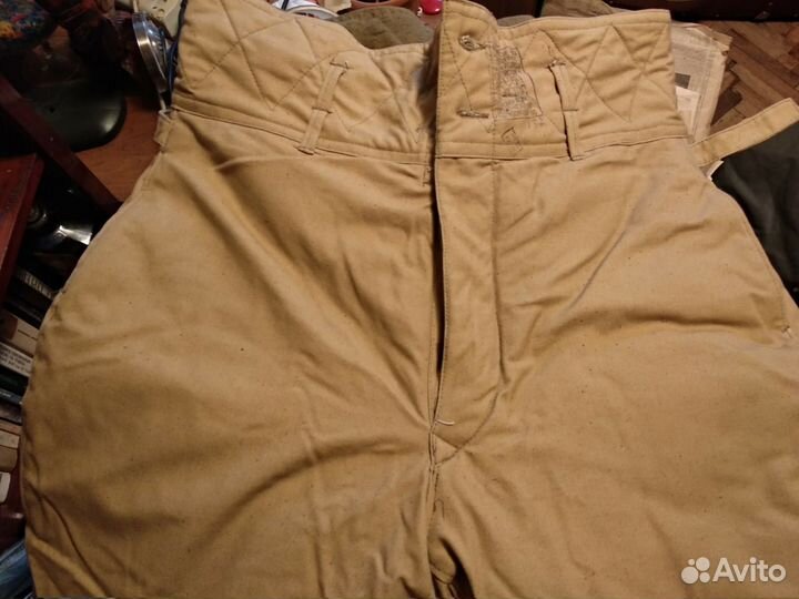 Ватные штаны военные СССР