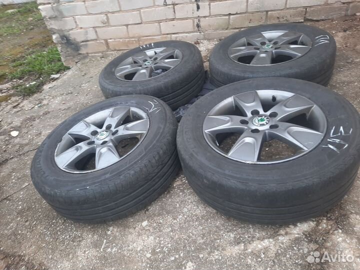 Колеса на skoda octavia r15