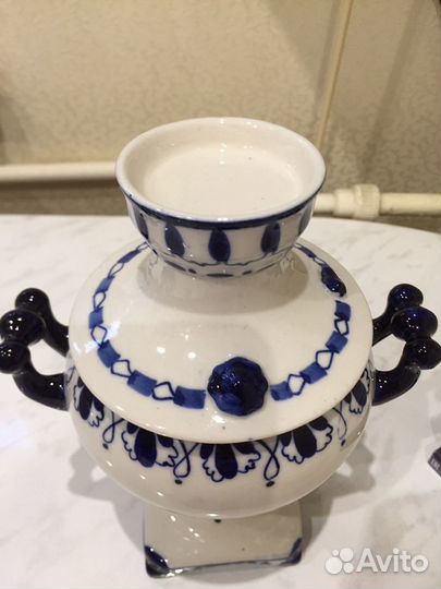 Самовар гжель