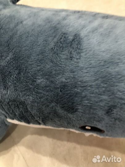 Акула плюшевая из IKEA 1 метр