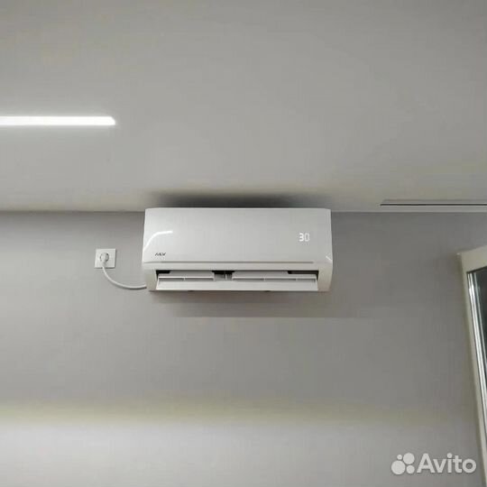 Сплит система с установкой