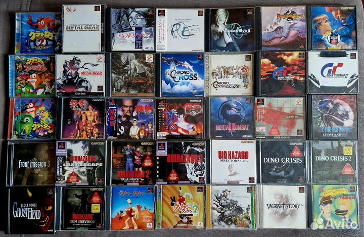 Лицензия PS1 - Japan ntsc-J