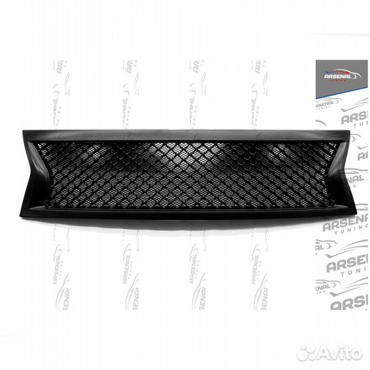 Решетка радиатора (маска) Bentley Style на Renault