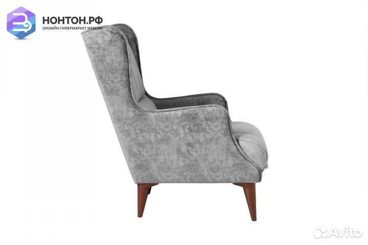 Кресло Болеро серое