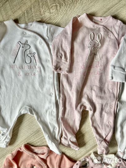 Пакет вещей на девочку от 0 до 1 года