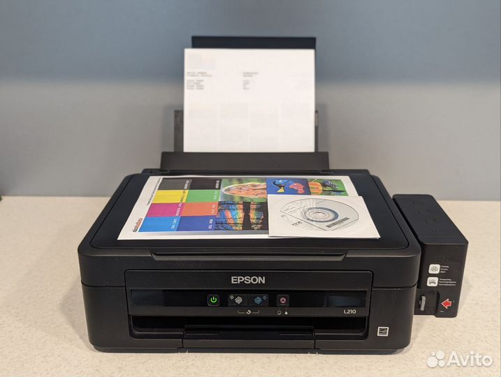 Мфу Epson L210 принтер/сканер/копир как новый