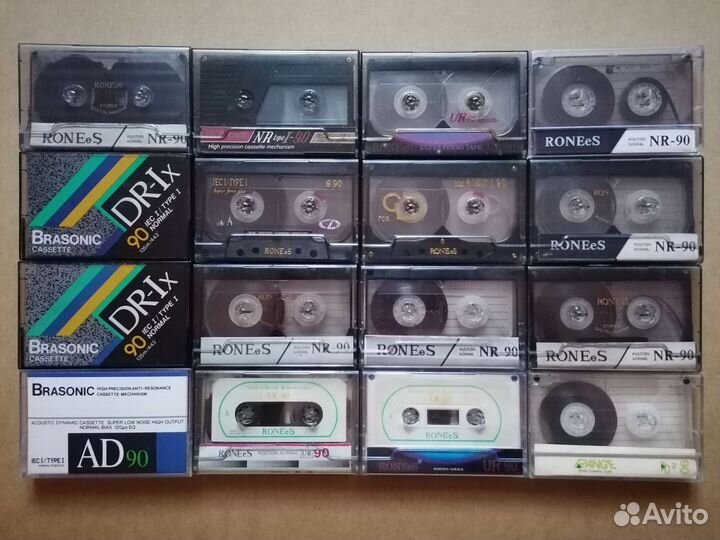 Аудиокассеты (Type I и II)