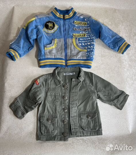 Вещи на мальчика пакетом 74-80
