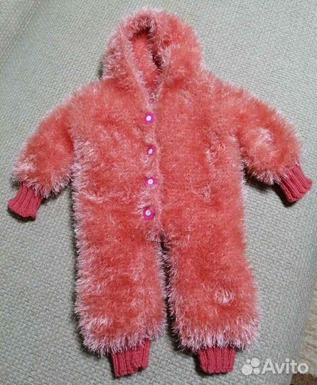 Вязаный костюм детский