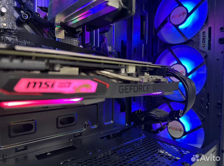 Игровой пк i3-12100f gtx 1660