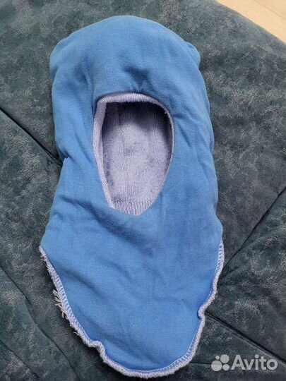 Шапка шлем для мальчика