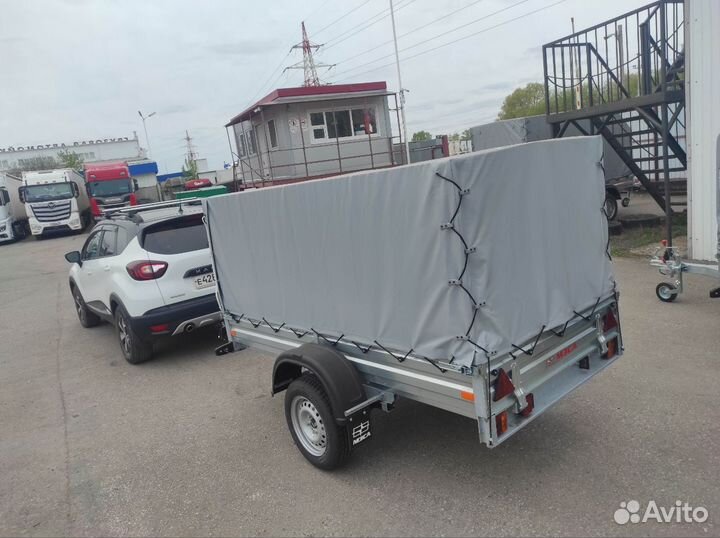 Прицеп универсальный мзса. Кузов 2,49х1,23м.Рассро