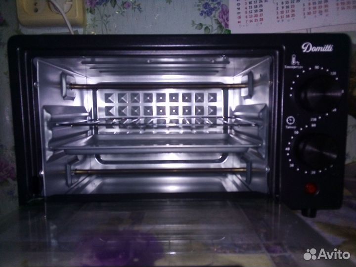 Мини печь духовка новая