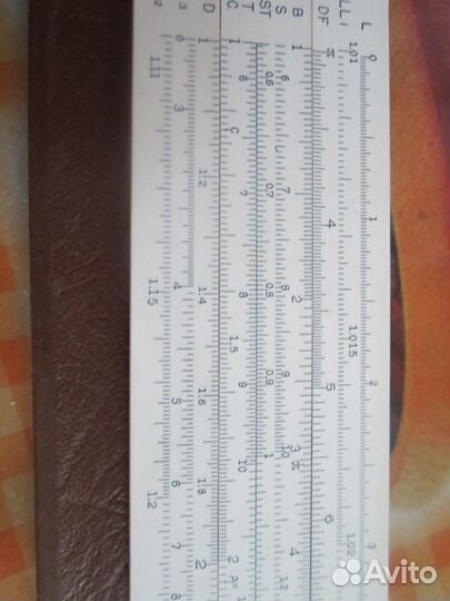 Логарифмическая линейка винтаж