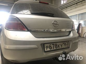 Фаркоп (тсу) Opel Astra H (хэтчбек) 2004-2010