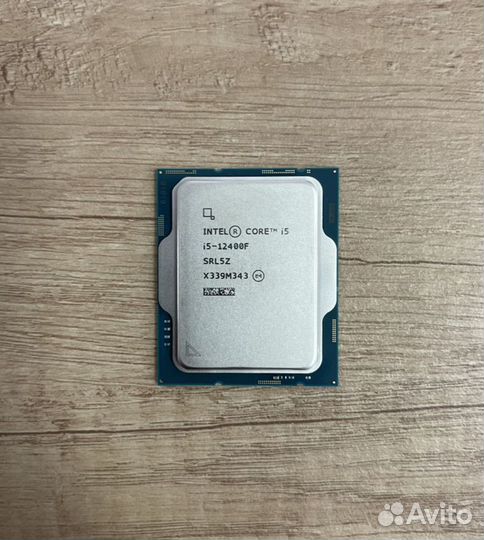 Процессор Игровой Intel Core i5 12400F