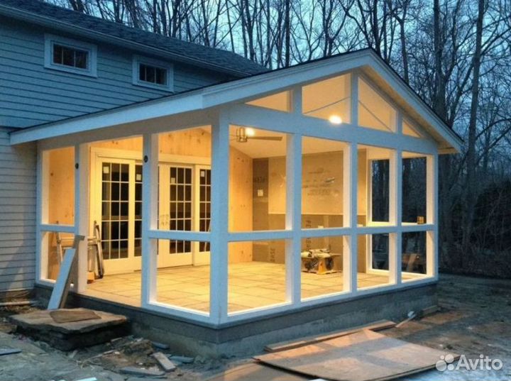 Строительство Пристройки. Веранды Террасы. Бригада