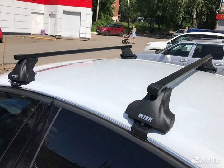 Багажник на крышу автобагажник Toyota Isis XM10, 2