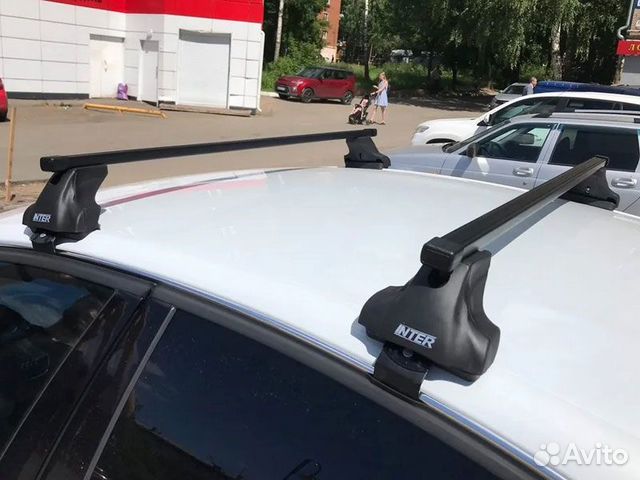 Багажник на крышу автобагажник Toyota Isis XM10, 2