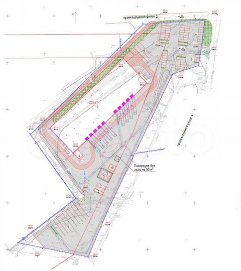 Складское здание, 6705 м²
