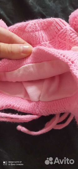 Шапка детская для девочки