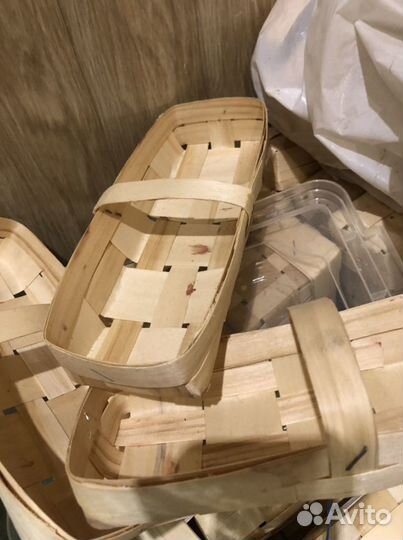 Лукошки шпон для ягод