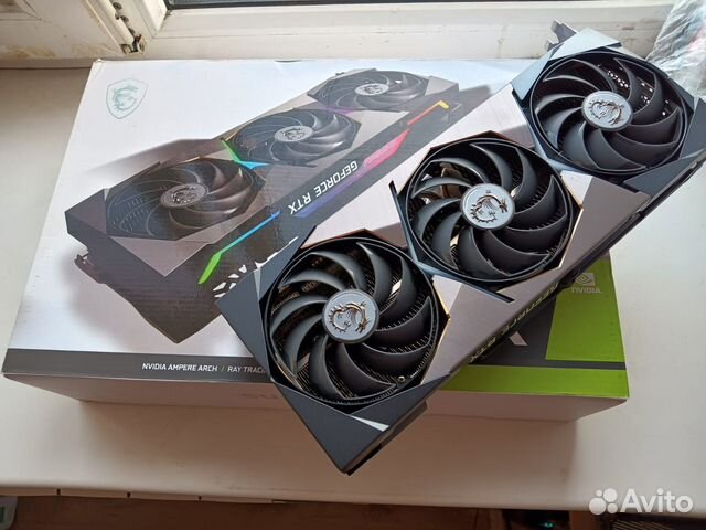 Видеокарта RTX 3070 MSI Suprim X