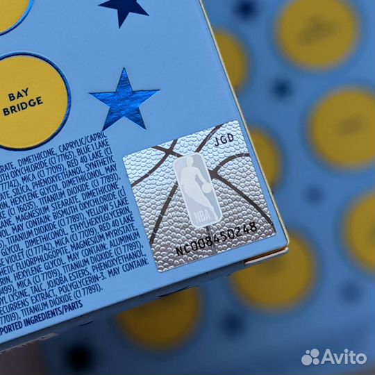 Новая палетка Colourpop Golden State Warriors